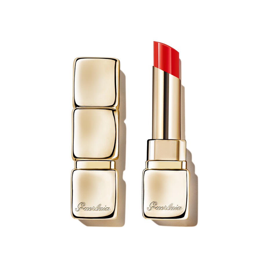 kisskiss shine bloom ⋅ 95 naturally-derived ingredients lipstick ⋅ guerlain
